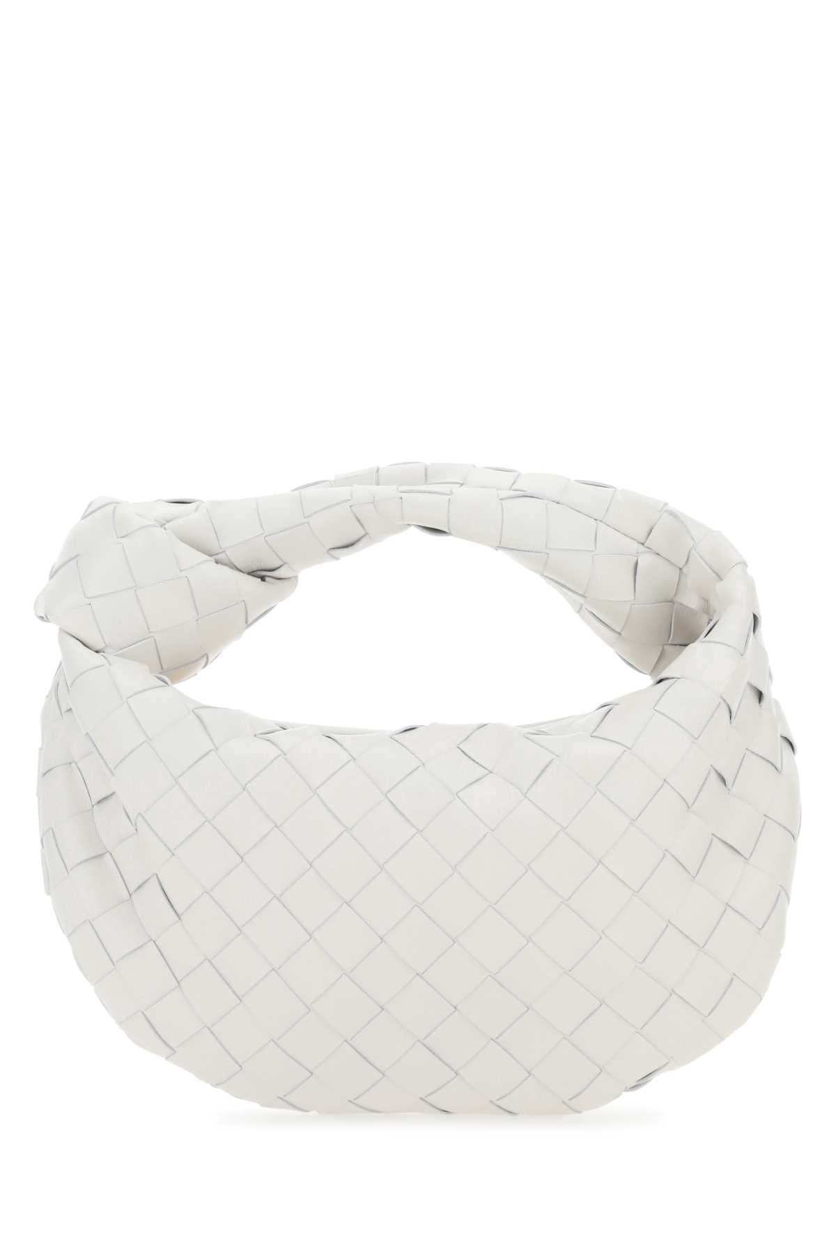 Bottega Veneta Women Chalk Nappa Leather Mini Jodie Handbag