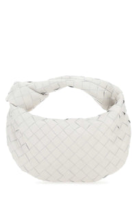 Bottega Veneta Women Chalk Nappa Leather Mini Jodie Handbag