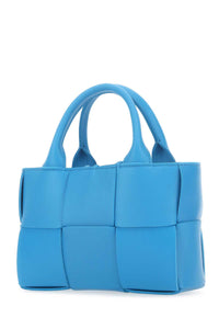BOTTEGA VENETA Bottega Veneta Women Turquoise Leather Candy Arco Handbag