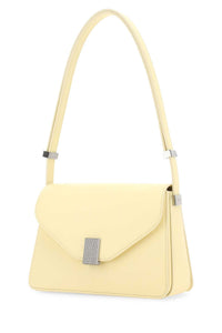 LANVIN Lanvin Women Pastel Yellow Leather Concerto Shoulder Bag