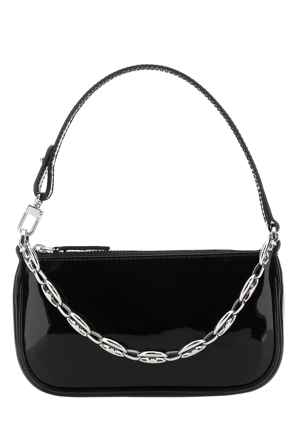 By Far Women Black Leather Mini Rachel Handbag