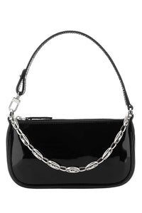 By Far Women Black Leather Mini Rachel Handbag