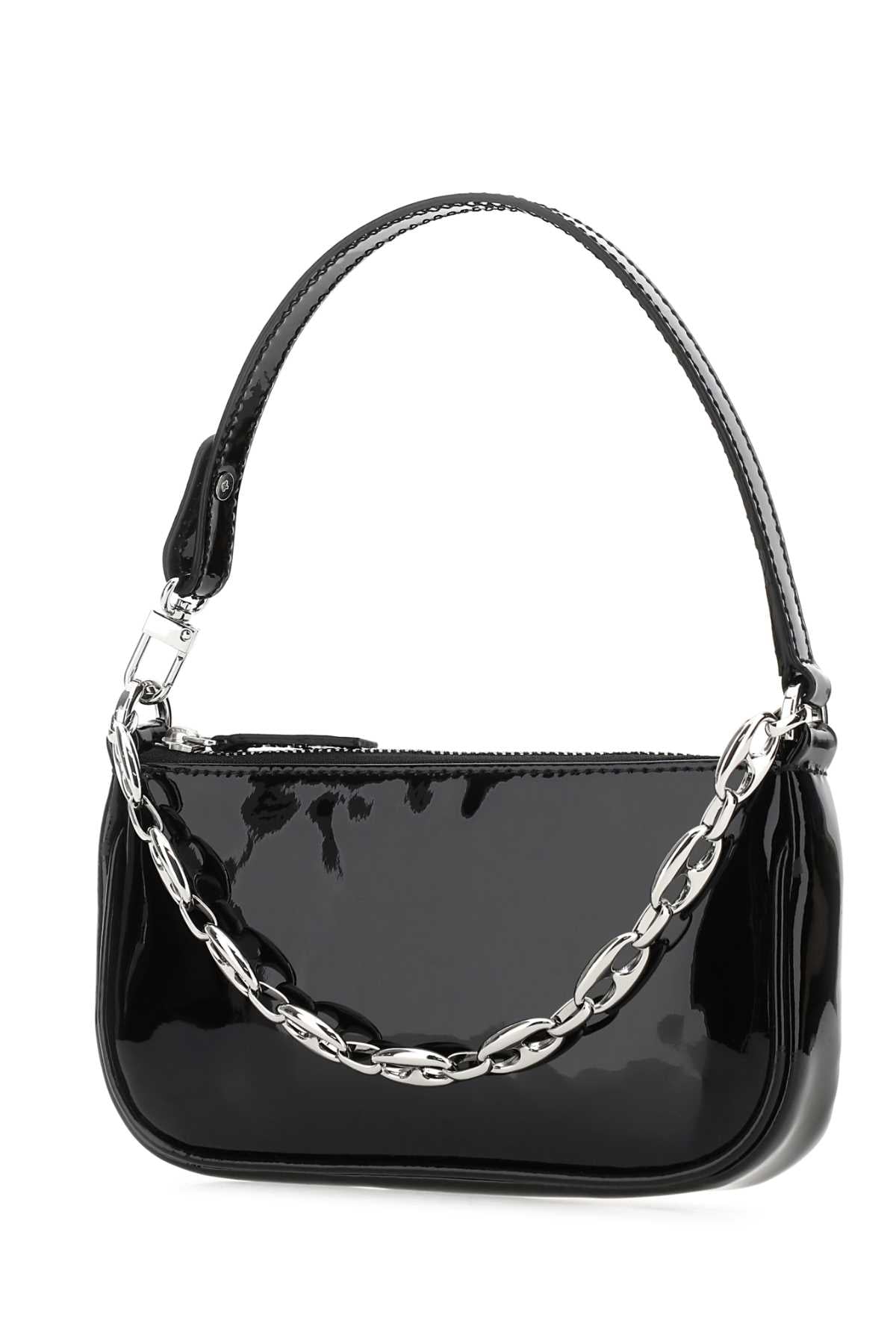 By Far Women Black Leather Mini Rachel Handbag