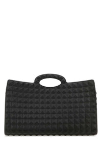 VALENTINO GARAVANI Valentino Garavani Men Black Rubber Le Troisiã¨Me Shopping Bag