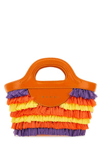 Marni Women Multicolor Fabric Micro Tropicalia Summer Handbag