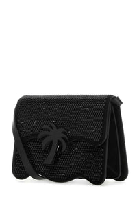PALM ANGELS Palm Angels Women Embellished Suede Palm Beach Crossbody Bag