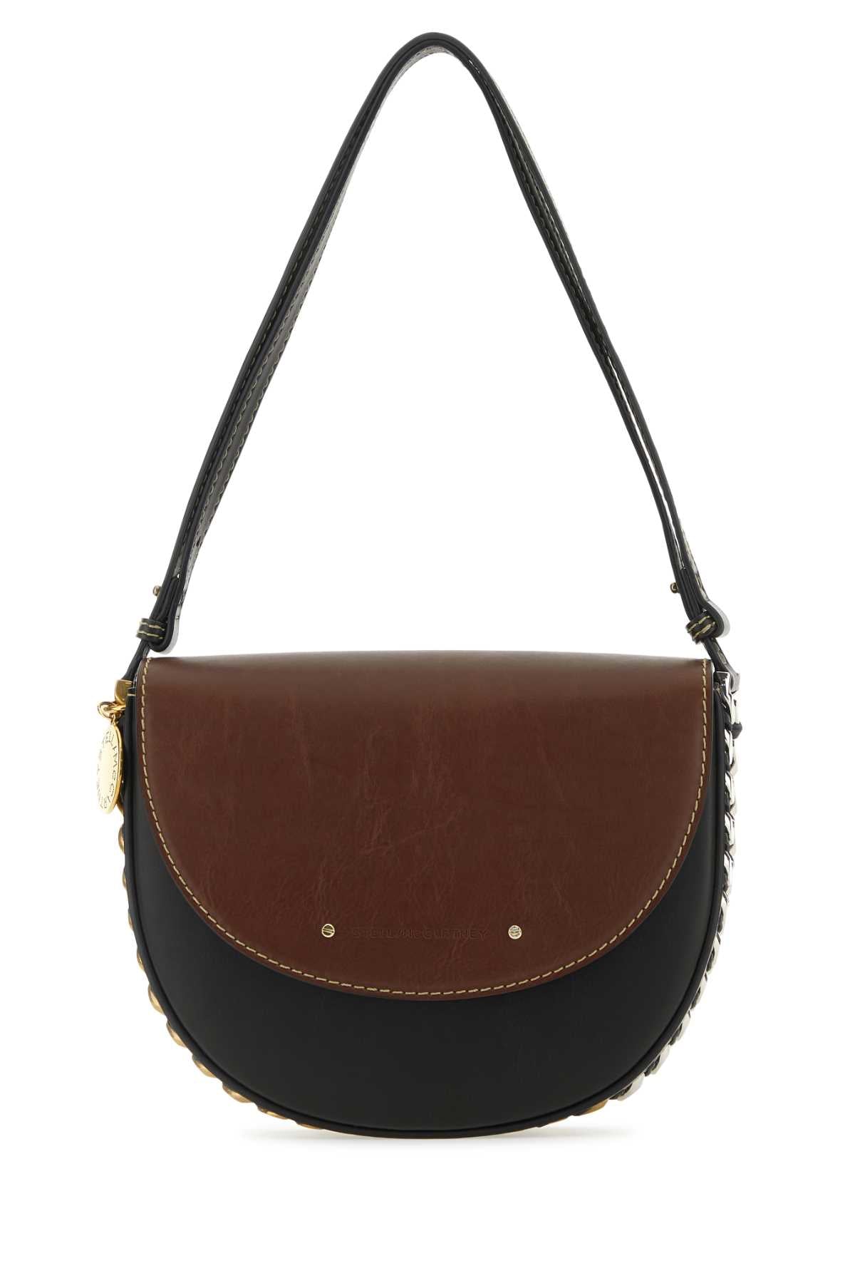 STELLA McCARTNEY Stella Mccartney Women Two-Tone Alter Mat Medium Frayme Shoulder Bag