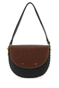 STELLA McCARTNEY Stella Mccartney Women Two-Tone Alter Mat Medium Frayme Shoulder Bag