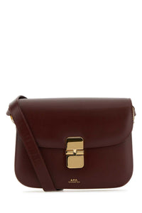 A.P.C. A.P.C. Women Grape Leather Small Grace Crossbody Bag