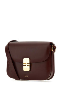A.P.C. A.P.C. Women Grape Leather Small Grace Crossbody Bag