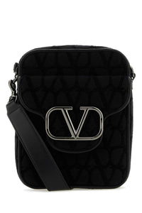 Valentino Garavani Men Toile Iconographe Locã² Crossbody Bag