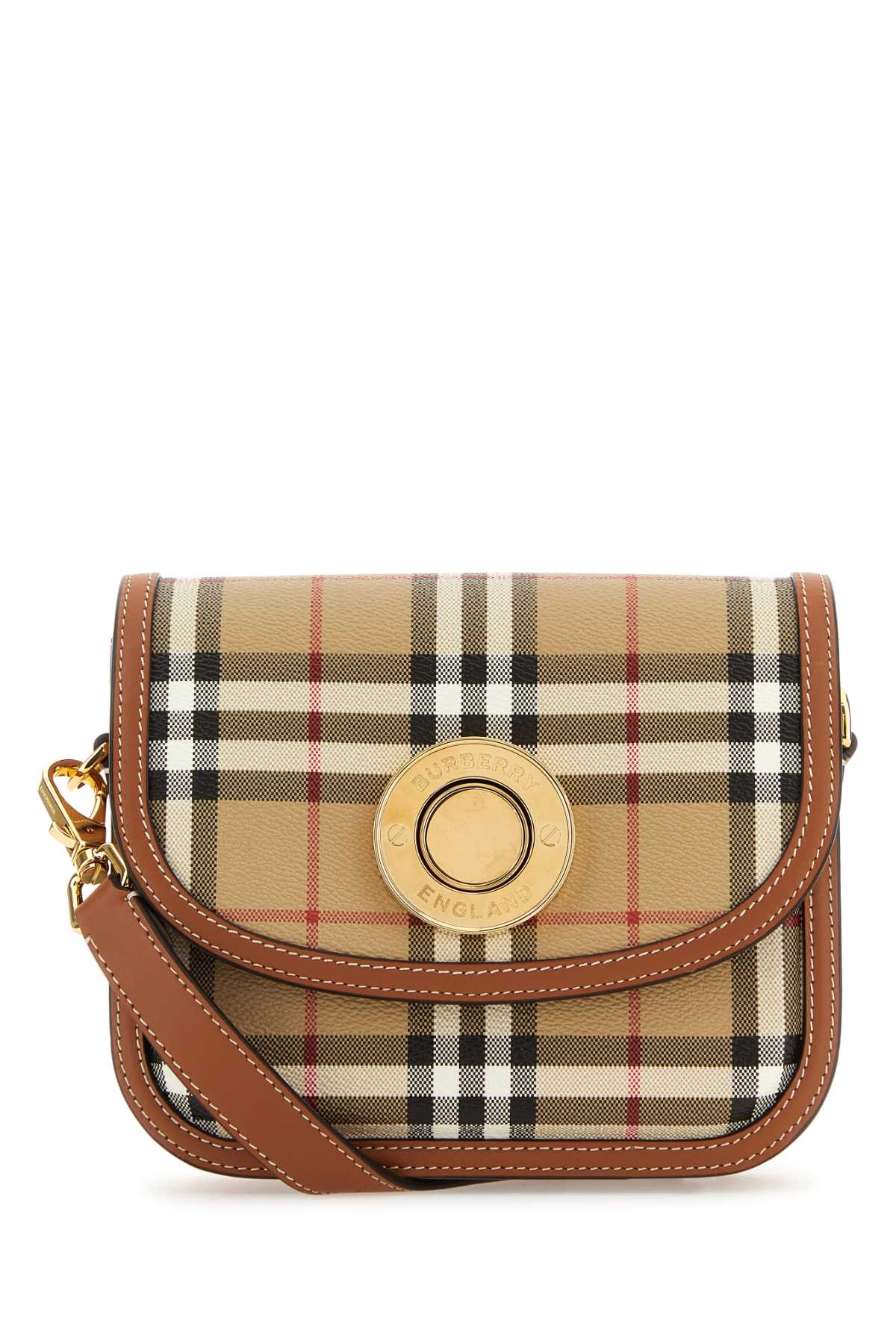 BURBERRY Burberry Women Printed Canvas Small Elizabeth Shoulder Bag