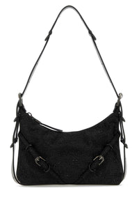 GIVENCHY Givenchy Women Black Fabric Mini Voyou Shoulder Bag