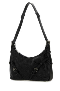 GIVENCHY Givenchy Women Black Fabric Mini Voyou Shoulder Bag