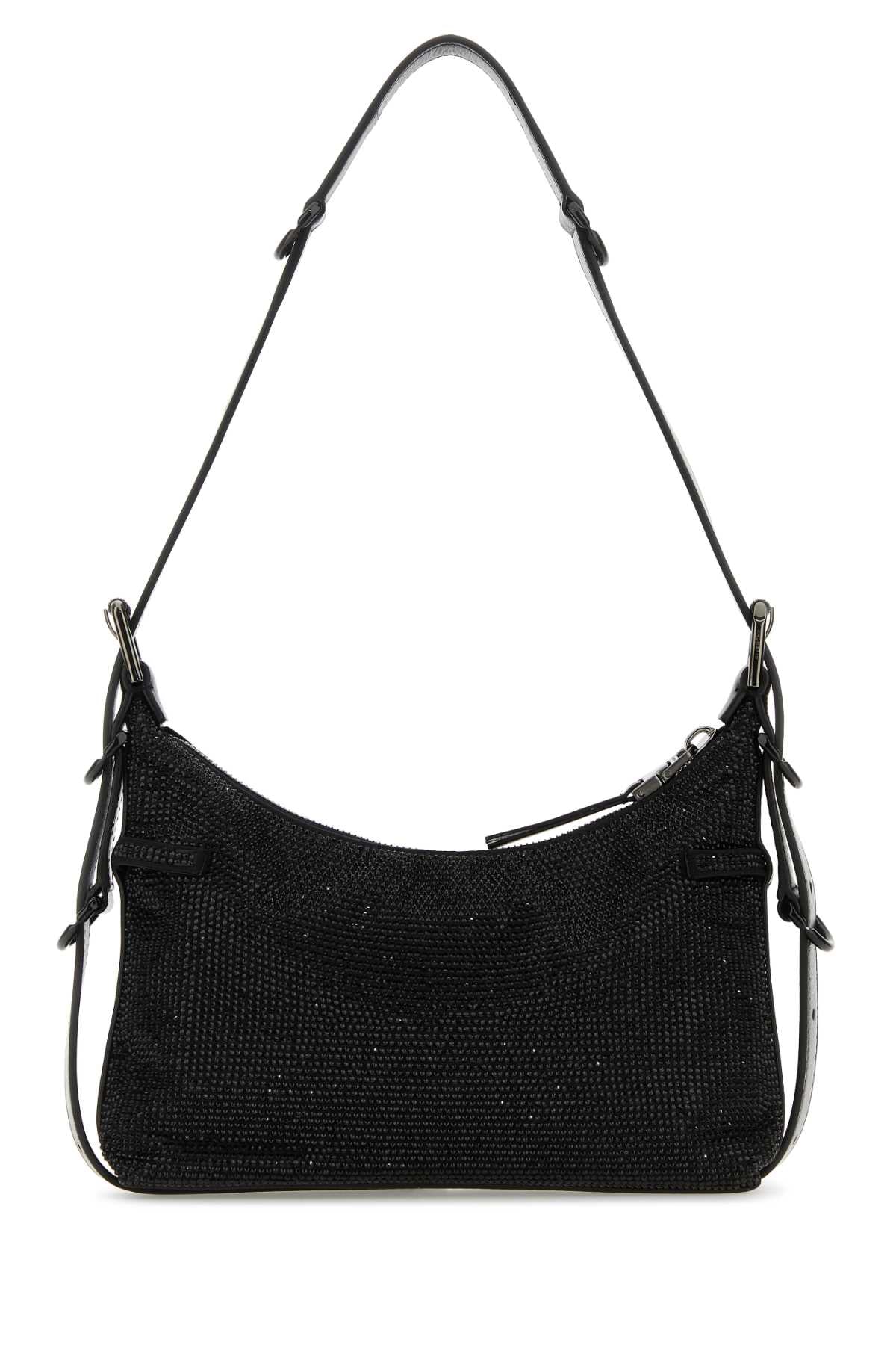 GIVENCHY Givenchy Women Black Fabric Mini Voyou Shoulder Bag