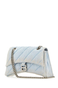 BALENCIAGA Balenciaga Women Denim Crush S Shoulder Bag