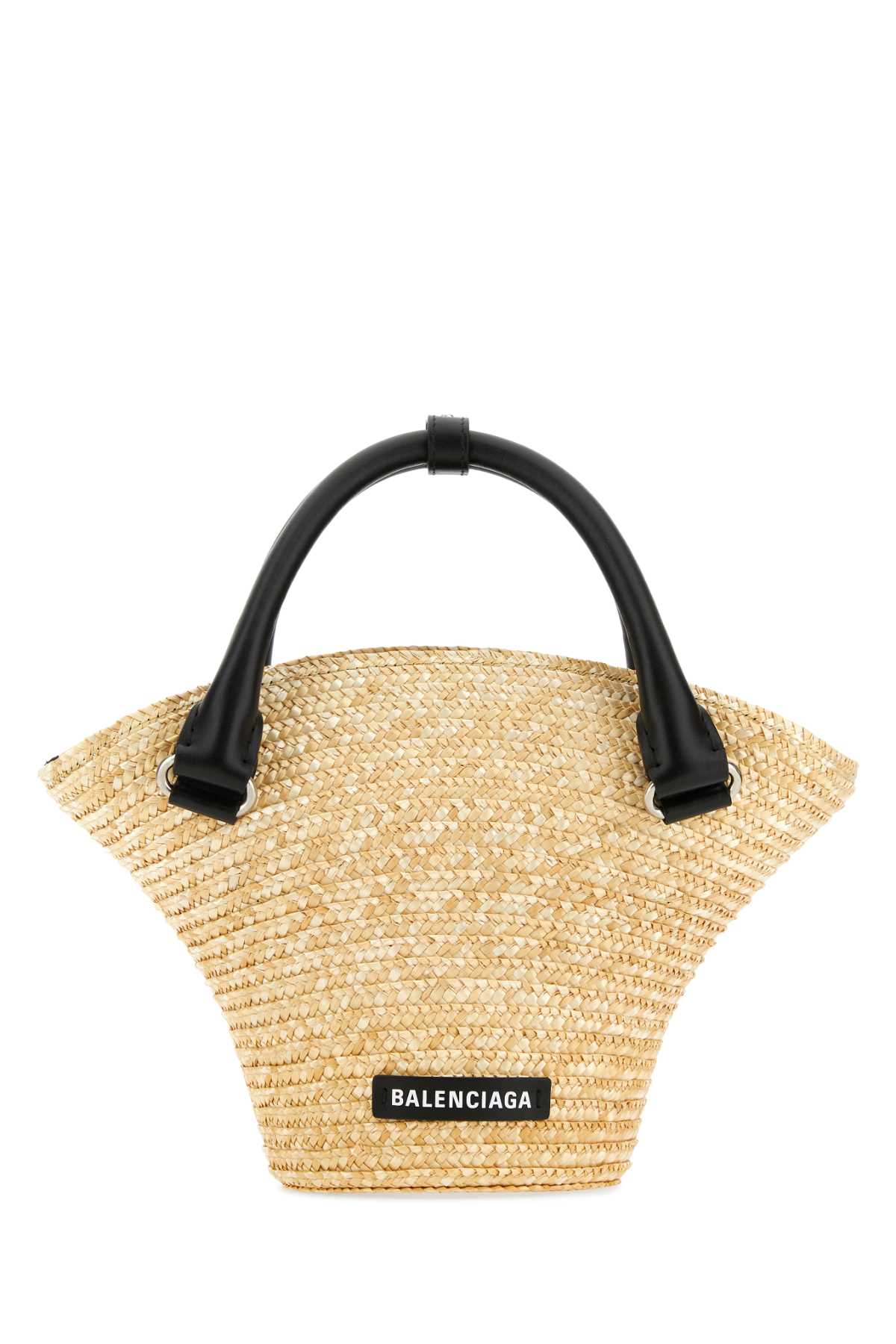 BALENCIAGA Balenciaga Women Straw Mini Beach Handbag