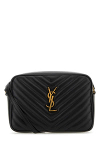 SAINT LAURENT Saint Laurent Women Black Leather Crossbody Bag