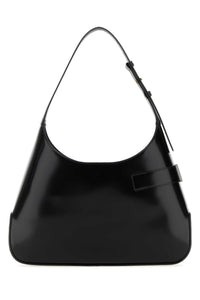 SALVATORE FERRAGAMO Salvatore Ferragamo Women Black Leather Large Arch Shoulder Bag