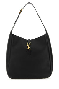 SAINT LAURENT Saint Laurent Women Black Leather Large Le 5 Ã  7 Shoulder Bag