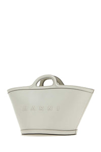 MARNI Marni Women White Leather Small Tropicalia Handbag