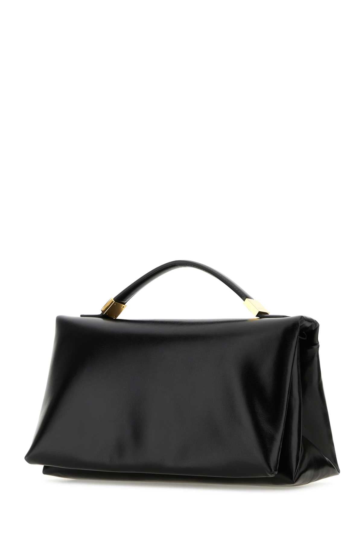 MARNI Marni Women Black Leather Prisma Handbag
