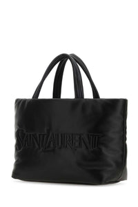 SAINT LAURENT Saint Laurent Men Black Nappa Leather Saint Laurent Shopping Bag