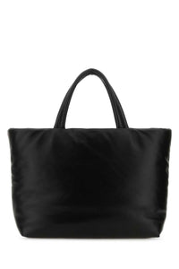 SAINT LAURENT Saint Laurent Men Black Nappa Leather Saint Laurent Shopping Bag