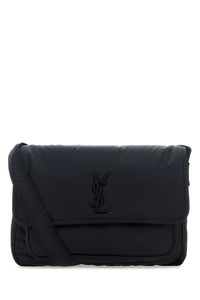 SAINT LAURENT Saint Laurent Men Dark Blue Nylon Niki Crossbody Bag