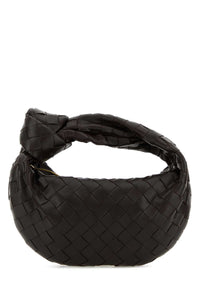 BOTTEGA VENETA Bottega Veneta Women Dark Brown Nappa Leather Mini Jodie Handbag
