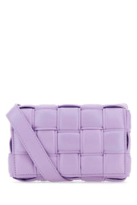 BOTTEGA VENETA Bottega Veneta Women Lilac Nappa Leather Small Padded Cassette Crossbody Bag