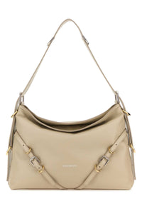 GIVENCHY Givenchy Women Sand Leather Medium Voyou Shoulder Bag