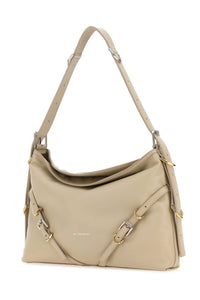GIVENCHY Givenchy Women Sand Leather Medium Voyou Shoulder Bag