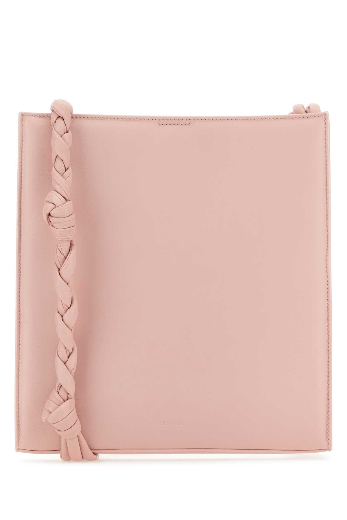 JIL SANDER Jil Sander Women Pink Leather Tangle Shoulder Bag