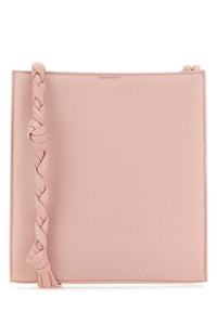 JIL SANDER Jil Sander Women Pink Leather Tangle Shoulder Bag