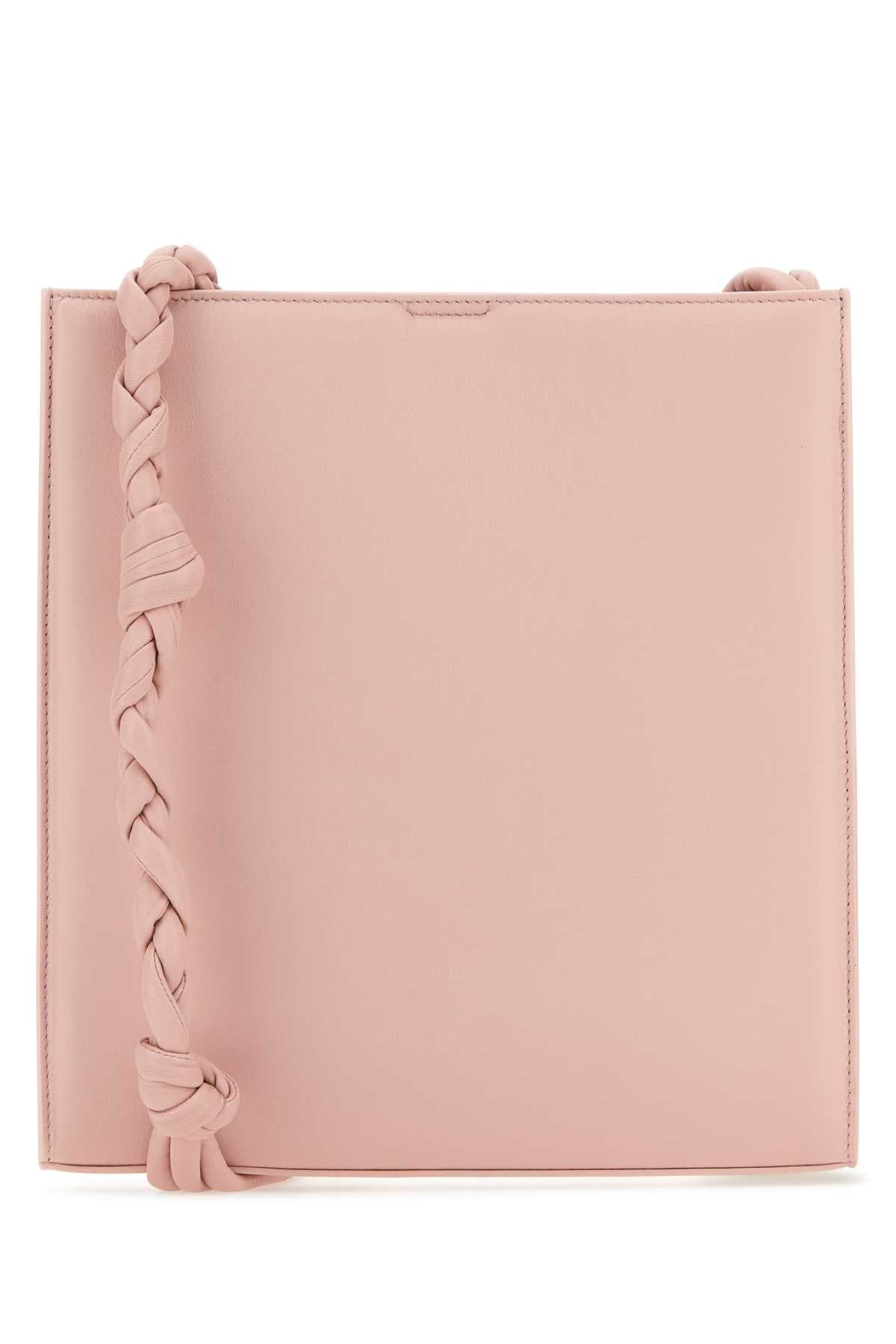 JIL SANDER Jil Sander Women Pink Leather Tangle Shoulder Bag