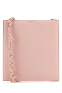 JIL SANDER Jil Sander Women Pink Leather Tangle Shoulder Bag