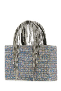 KARA Kara Women Light-Blue Rhinestones Handbag