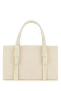 KARA Kara Women Ivory Canvas Handbag