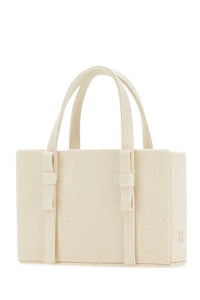 KARA Kara Women Ivory Canvas Handbag