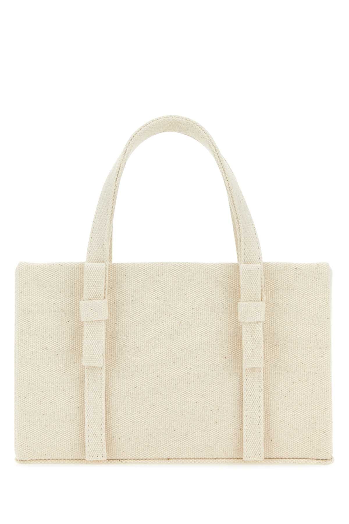 KARA Kara Women Ivory Canvas Handbag
