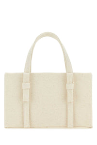 KARA Kara Women Ivory Canvas Handbag