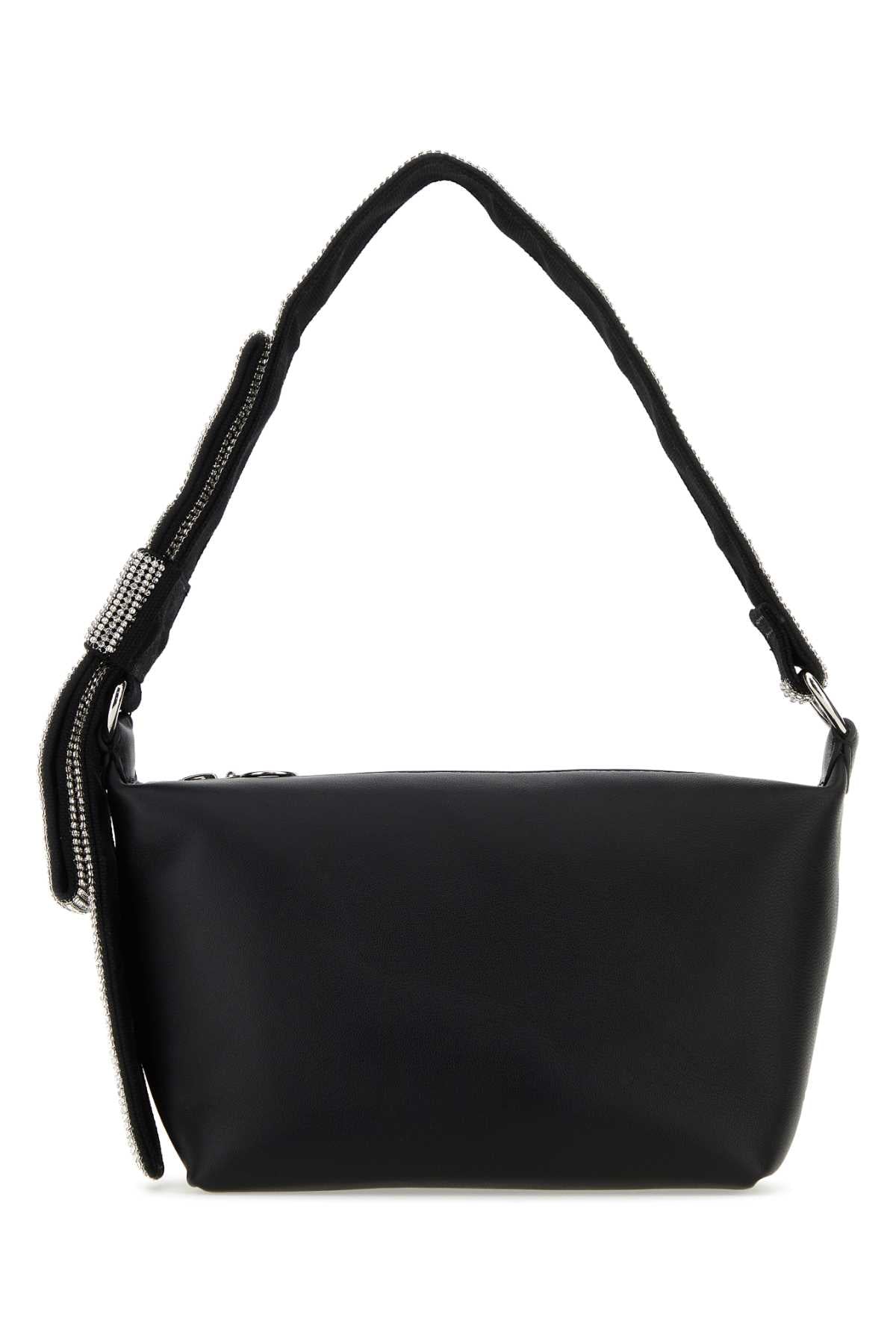 KARA Kara Women Black Nappa Leather Shoulder Bag