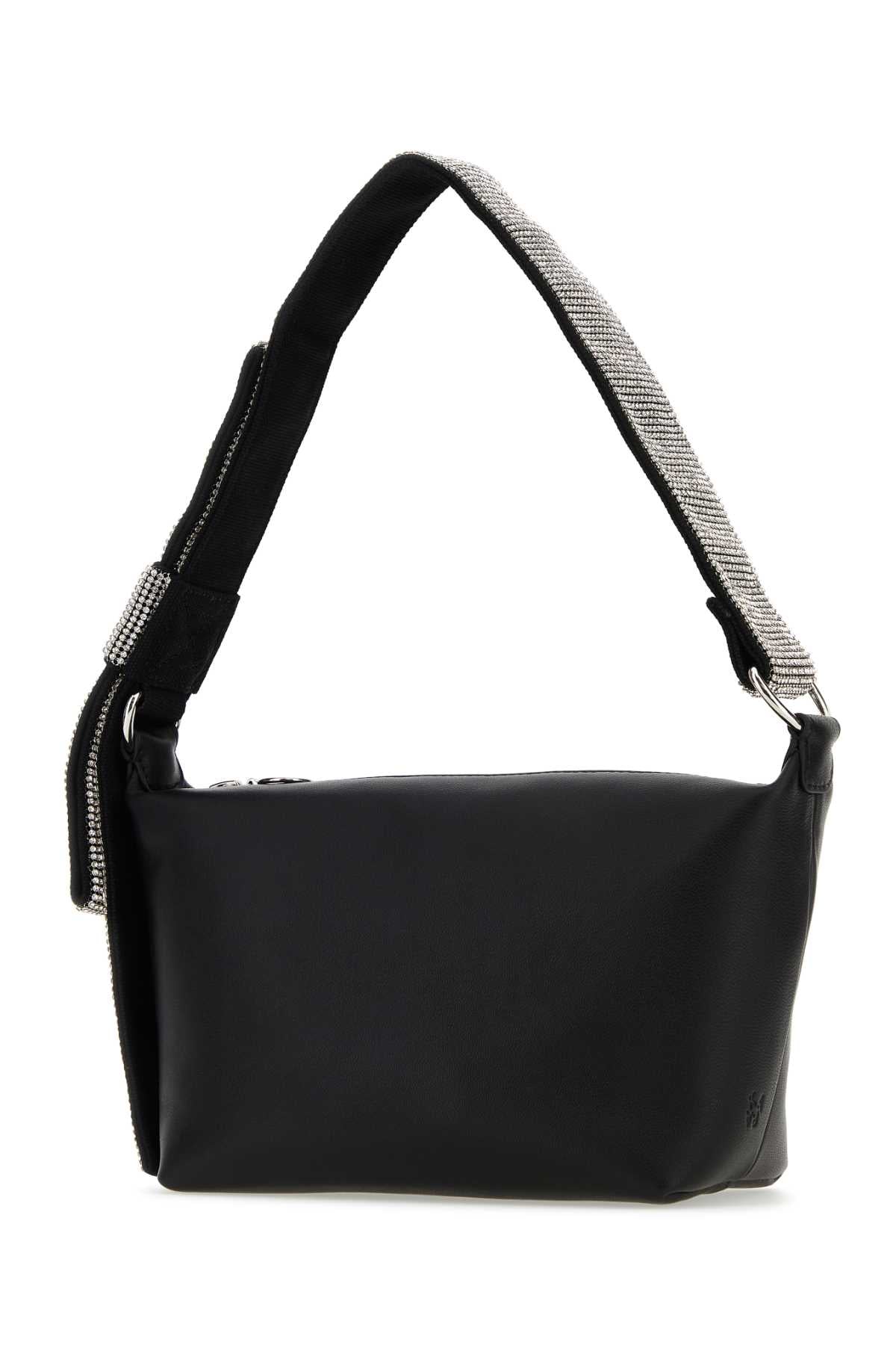 KARA Kara Women Black Nappa Leather Shoulder Bag