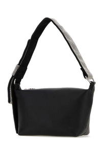KARA Kara Women Black Nappa Leather Shoulder Bag