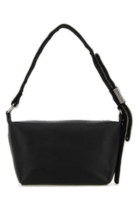 KARA Kara Women Black Nappa Leather Shoulder Bag