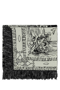 Alanui Men Embroidered Wool Blend Antarctic Expedition Blanket