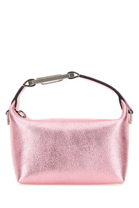 EERA Eera Women Pink Leather Moonbag Handbag