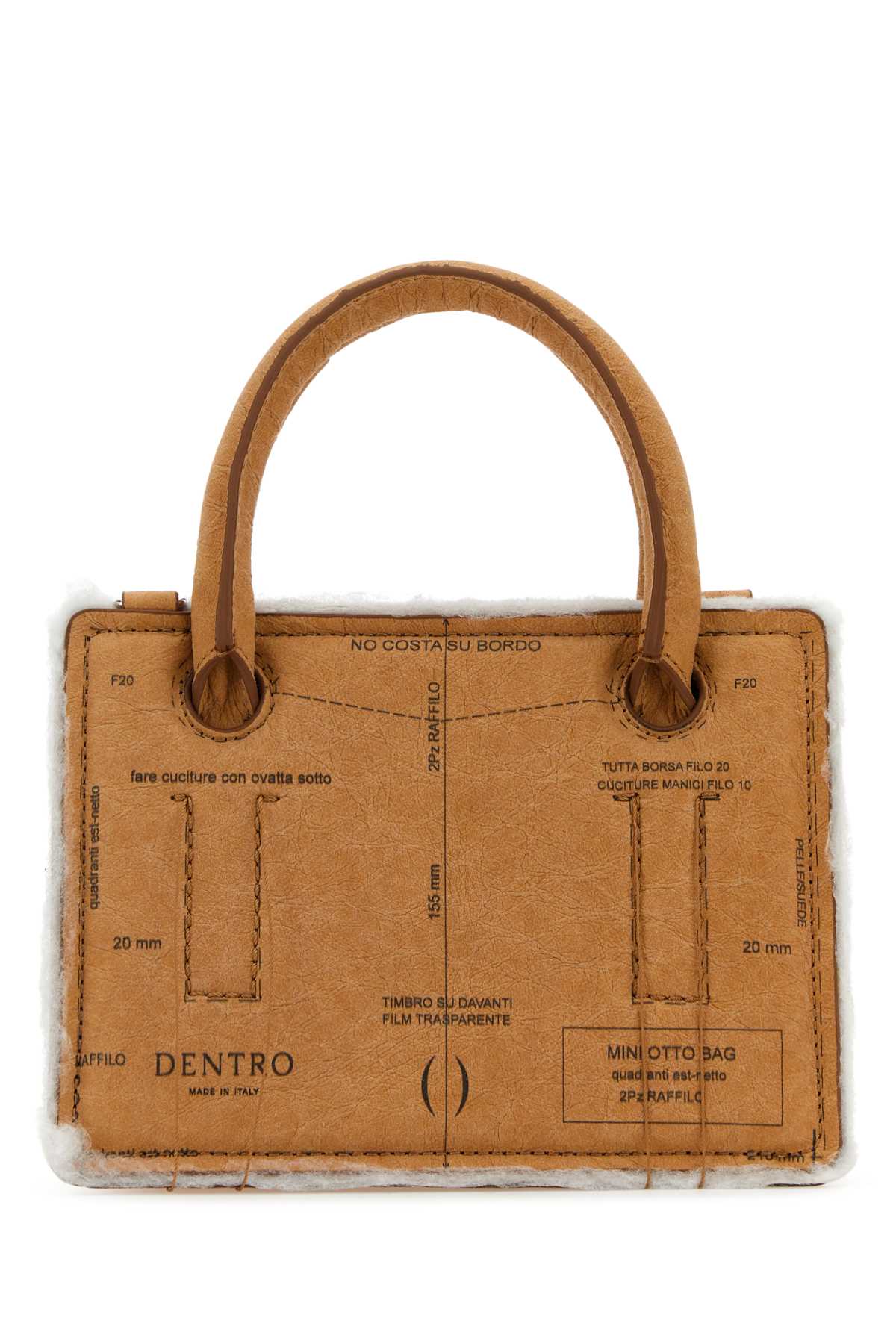 DENTRO Dentro Women Printed Paper Mini Otto Paper Handbag