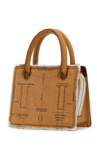 DENTRO Dentro Women Printed Paper Mini Otto Paper Handbag